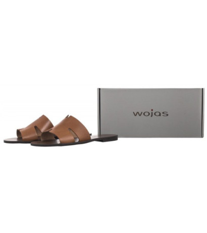 Wojas Brązowe 74008-53 (WO194-b) Moteriški batai/šlepetės