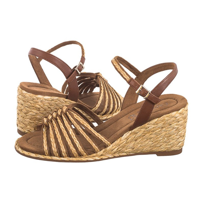 Caprice Brązowe 9-28304-42 308 Bast/Cognac (CP411-a)