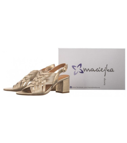 Maciejka Złote N6517-25/00-1 (MA1208-a) sandalai