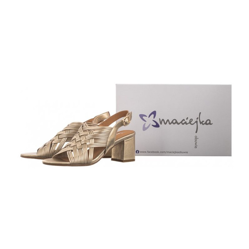 Maciejka Złote N6517-25/00-1 (MA1208-a) sandalai