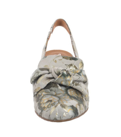 Maciejka Zielone w Kwiaty N6539-38/00-1 (MA1206-b) sandalai