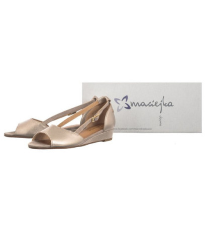 Maciejka Złote 06553-25/00-5 (MA1210-a) sandalai