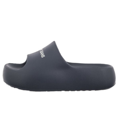 Tommy Hilfiger Tjw Chunky Flatform Slide Dark Night Navy EN0EN02454 C1G (TH1101-a) Moteriški batai/šlepetės