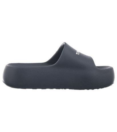 Tommy Hilfiger Tjw Chunky Flatform Slide Dark Night Navy EN0EN02454 C1G (TH1101-a) Moteriški batai/šlepetės