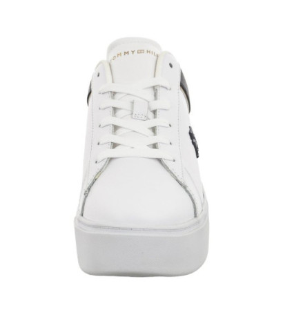 Tommy Hilfiger TH Platform Court Sneaker White/Space Blue FW0FW07910 0K5 (TH1104-a) sportiniai bateliai