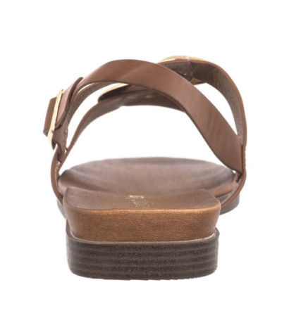 Sergio Leone Brązowe SK 072 H  (SL534-a) sandalai