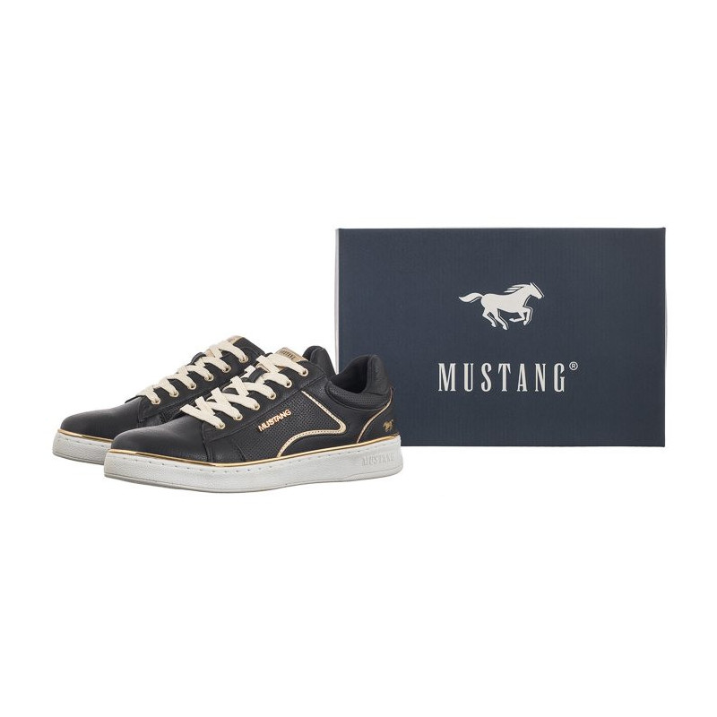 Mustang Czarne 1300-314-009 (MU545-a) bateliai