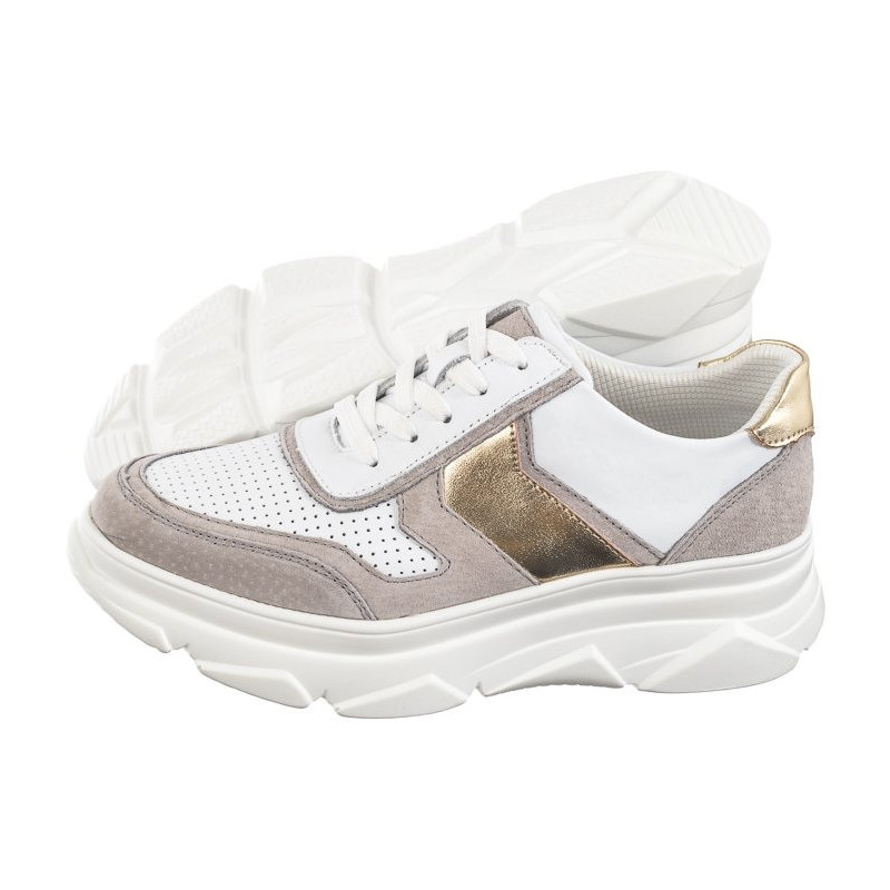 Filippo Białe/Szare DP4579/24 WH GR (FO101-a) batai