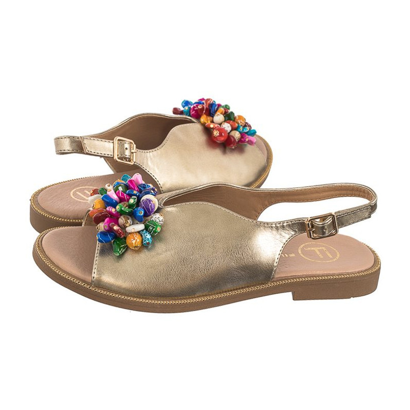 Filippo Złote DS6230/25 GO (FO104-a) sandalai
