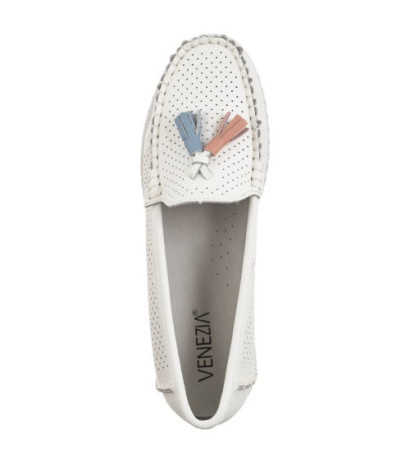 Venezia Białe Ażurowe FTG210621B White (VE777-b) batai
