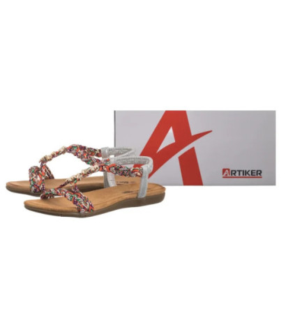 Artiker Srebrne/Multikolor 54C1322 (AR120-b) sandalai