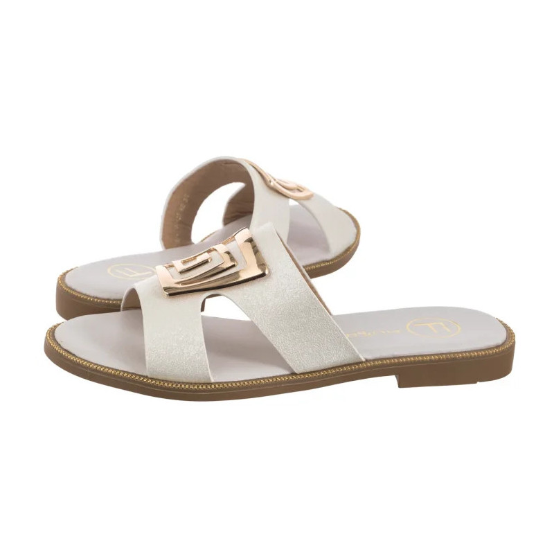 Filippo Białe DK3703/25 WH (FO100-b) Moteriški batai/šlepetės