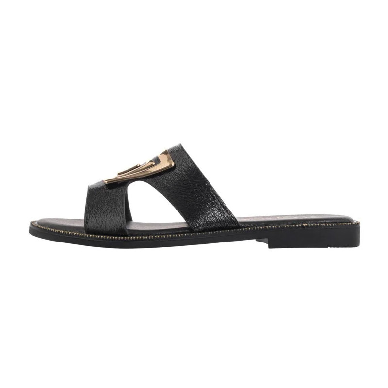 Filippo Czarne DK3703/25 BK (FO100-c) Moteriški batai/šlepetės