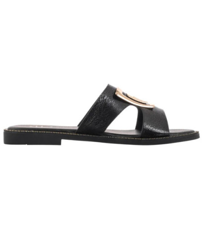 Filippo Czarne DK3703/25 BK (FO100-c) Moteriški batai/šlepetės