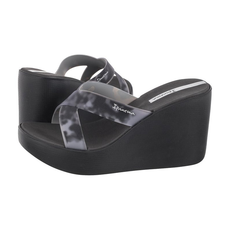 Ipanema High Fashion Slide Fem 83520/AQ406 Black/Grey (IP71-b) 