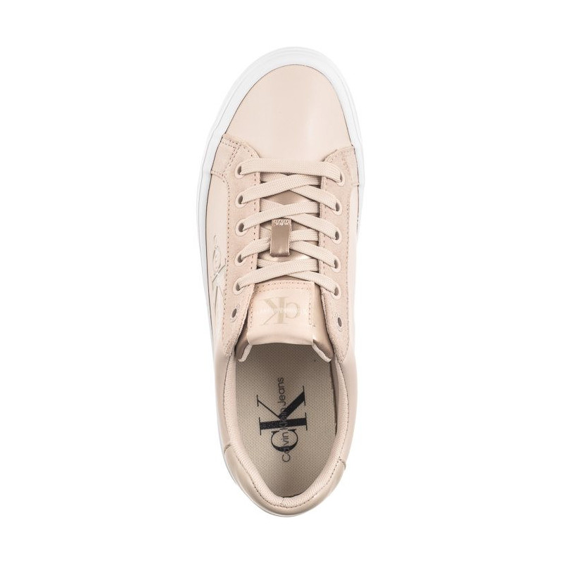 Calvin Klein Bold Vulc Flatf Low Mix Ml Mtr Whisper Pink/White YW0YW01492 0JV (CK504-a) bateliai