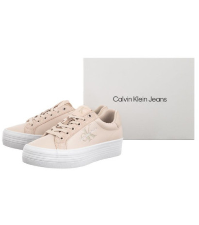 Calvin Klein Bold Vulc Flatf Low Mix Ml Mtr Whisper Pink/White YW0YW01492 0JV (CK504-a) bateliai