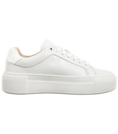 Calvin Klein Ff Cupsole LAce Up W/Ml Lth Triple White HW0HW02118 0K4 (CK510-a) batai