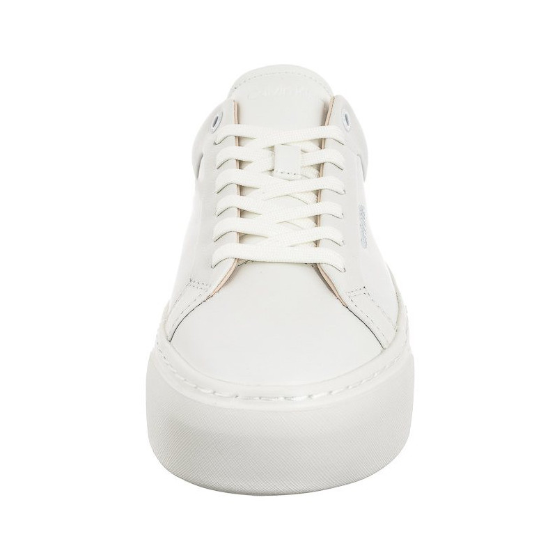 Calvin Klein Ff Cupsole LAce Up W/Ml Lth Triple White HW0HW02118 0K4 (CK510-a) batai