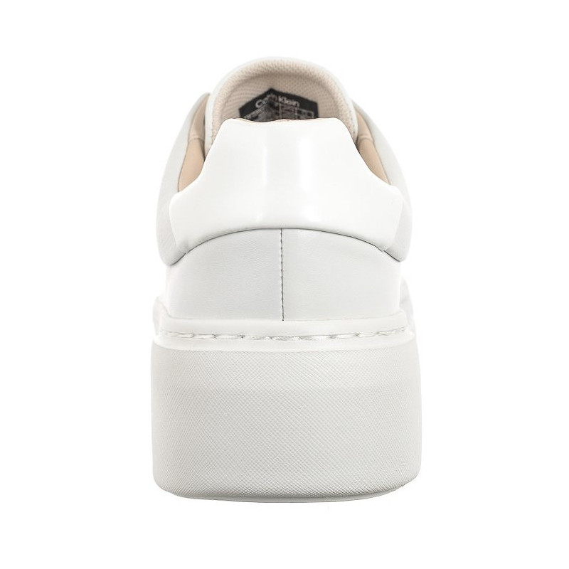 Calvin Klein Ff Cupsole LAce Up W/Ml Lth Triple White HW0HW02118 0K4 (CK510-a) batai