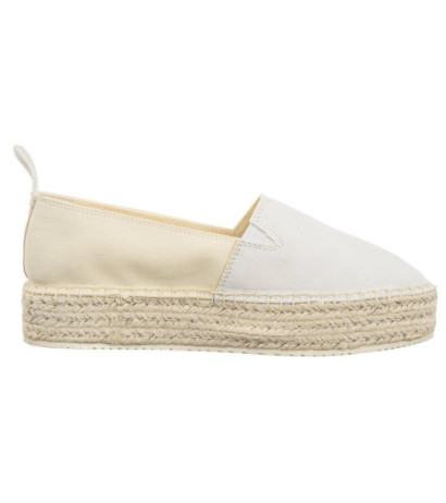 Calvin Klein Platform Espadrille Mix Ml Mtl Creamy White/White YW0YW001622 0F8 (CK513-b) bateliai