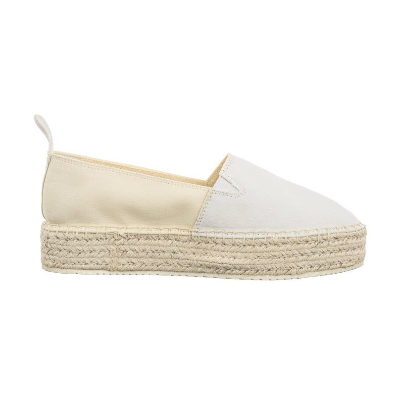 Calvin Klein Platform Espadrille Mix Ml Mtl Creamy White/White YW0YW001622 0F8 (CK513-b) sportiniai bateliai