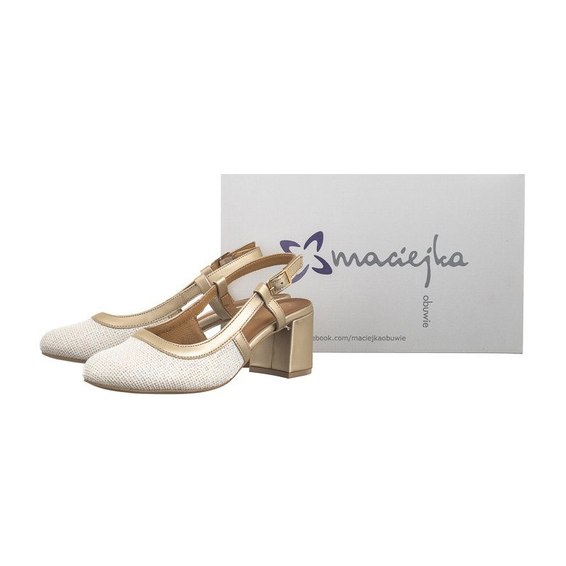 Maciejka Złote 06425-25/00-1 (MA1232-a) sandalai