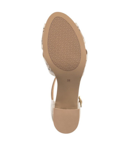 Maciejka Beż+Złoto 06551-04/00-5 (MA1233-a) sandalai