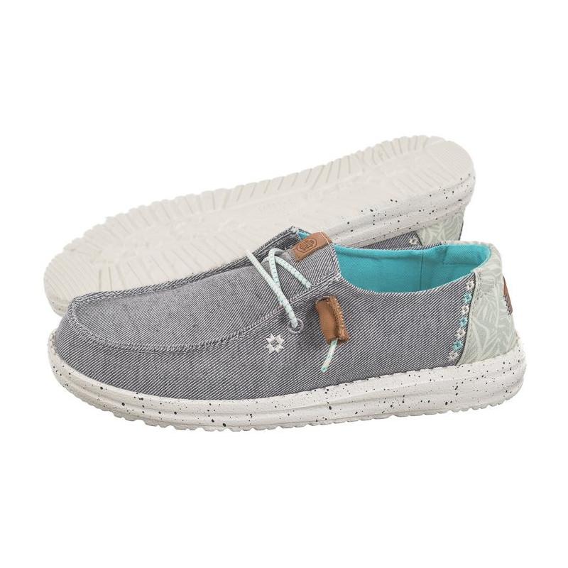 Hey Dude Wendy Heathered Slub Tropical Grey 40753-030 (HY23-a) batai