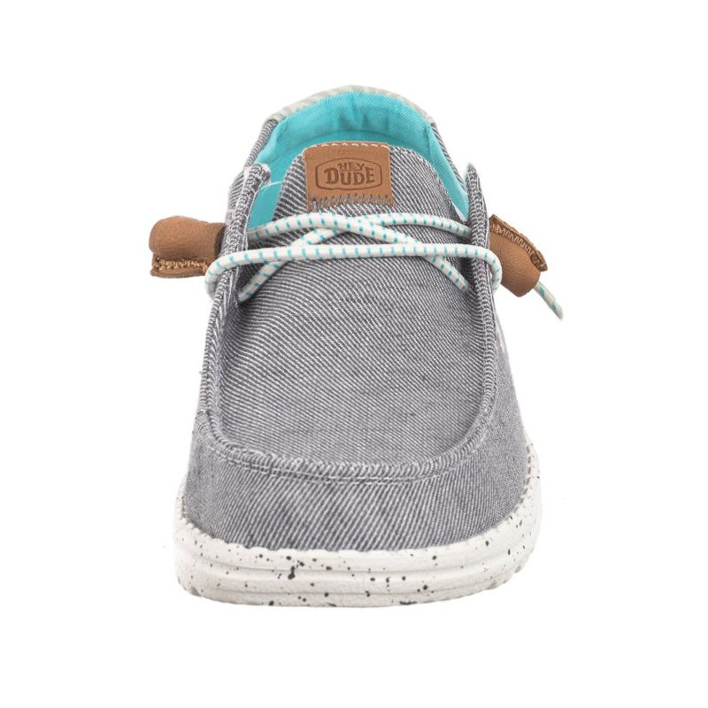 Hey Dude Wendy Heathered Slub Tropical Grey 40753-030 (HY23-a) batai