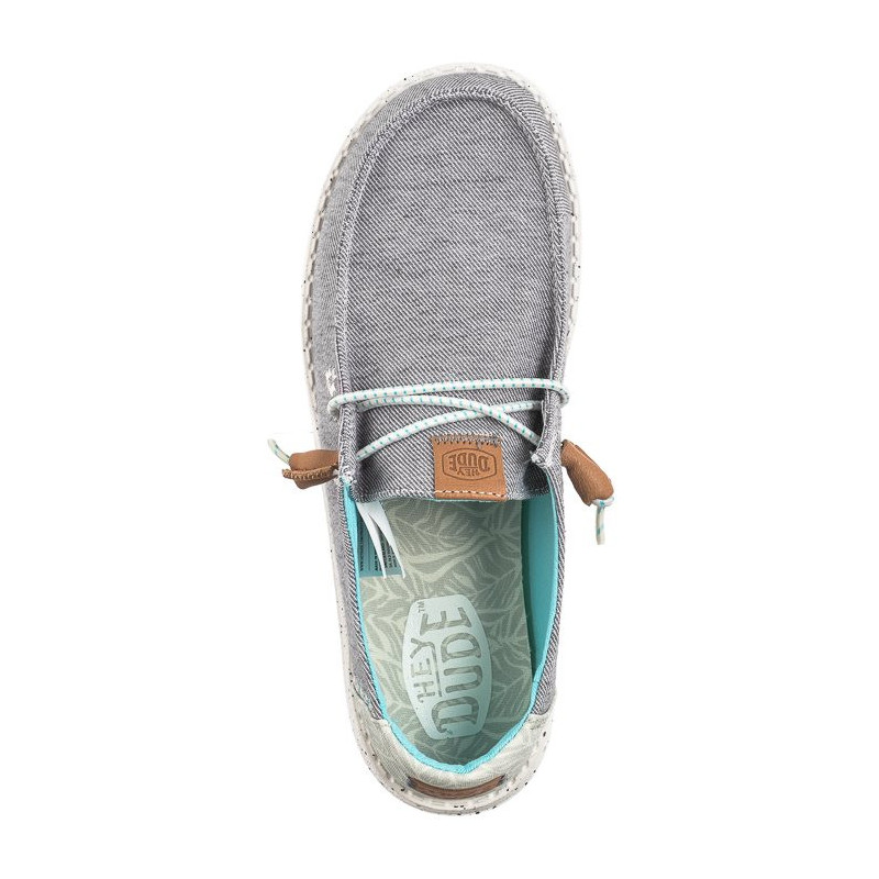Hey Dude Wendy Heathered Slub Tropical Grey 40753-030 (HY23-a) batai