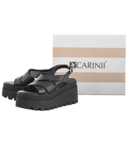 Carinii Czarne B9533__-E50-000-000-G06 (CI770-a) sandalai