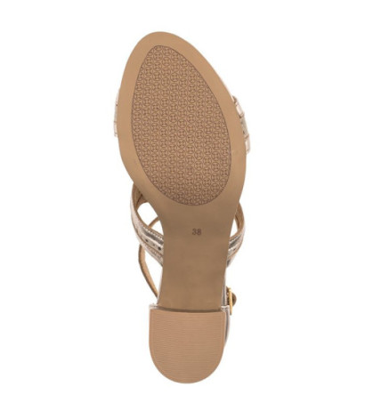 Maciejka Złoty+Beż 06459-25/00-5 (MA1240-a) sandalai