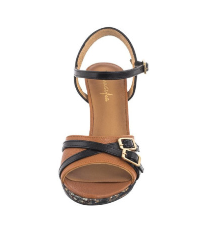 Maciejka Rude/Czarne 06564-29/00-5 (MA1241-b) sandalai