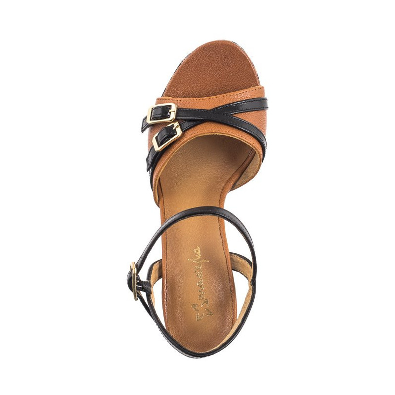 Maciejka Rude/Czarne 06564-29/00-5 (MA1241-b) sandalai