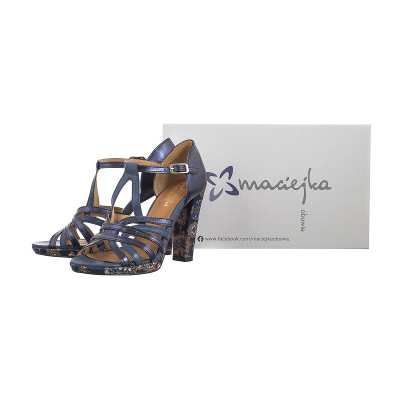 Maciejka Granatowe 06550-17/00-5 (MA1242-b) sandalai
