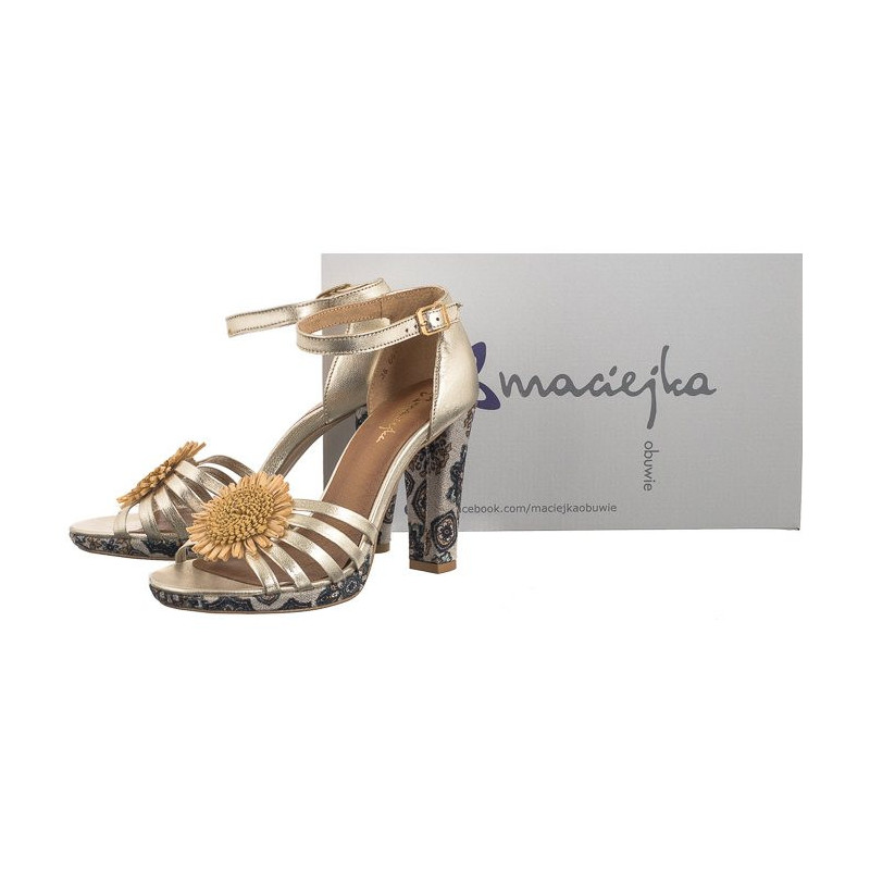 Maciejka Złote 06620-25/00/5 (MA1239-b) sandalai