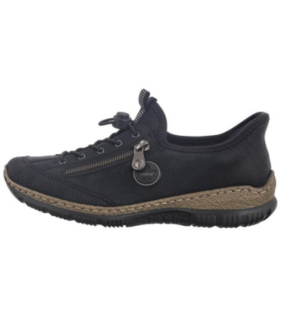 Rieker Czarne N3267-01 Black (RI187-a) batai