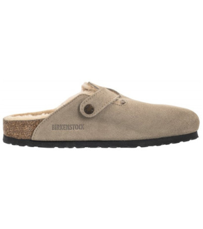 Birkenstock Boston VL/Shearling Taupe 1028299 (BK266-b) Moteriški batai/šlepetės