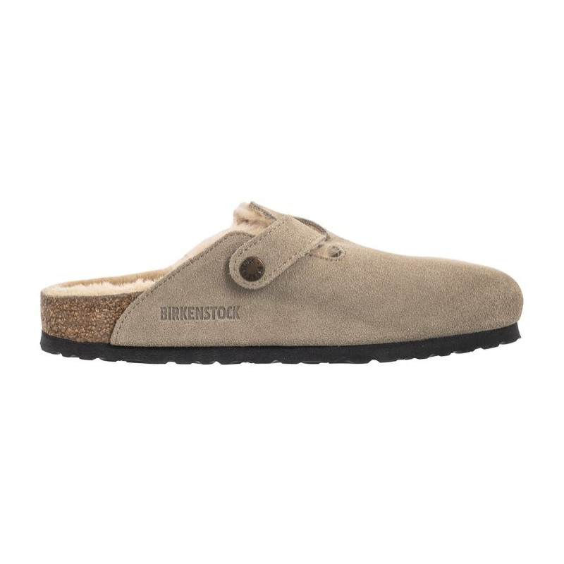 Birkenstock Boston VL/Shearling Taupe 1028299 (BK266-b) Moteriški batai/šlepetės