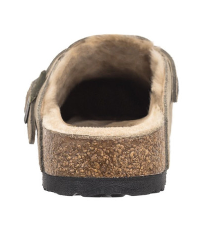 Birkenstock Boston VL/Shearling Taupe 1028299 (BK266-b) Moteriški batai/šlepetės