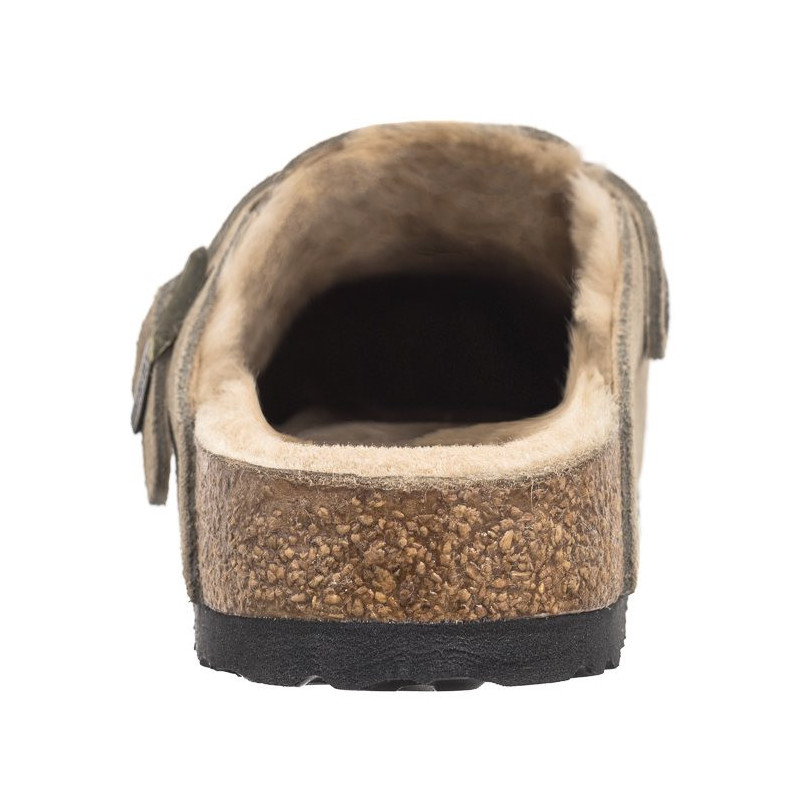 Birkenstock Boston VL/Shearling Taupe 1028299 (BK266-b) Moteriški batai/šlepetės