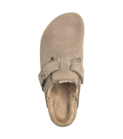 Birkenstock Boston VL/Shearling Taupe 1028299 (BK266-b) Moteriški batai/šlepetės
