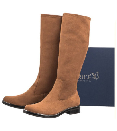Caprice Brązowe 9-25512-41 364 Brandy Stretch (CP412-a) batai