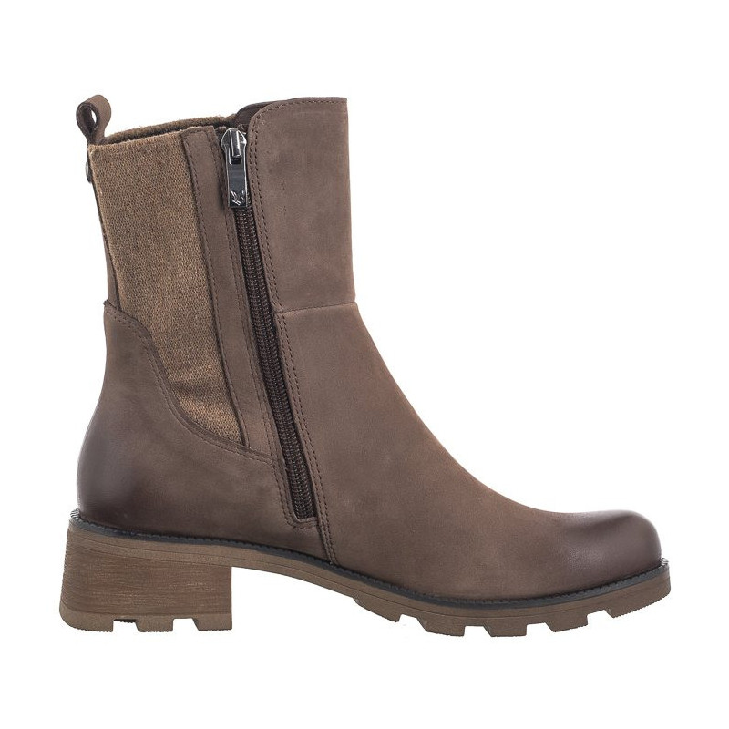 Caprice Brązowe 9-25422-43 334 Taupe Nubuc (CP413-a) batai