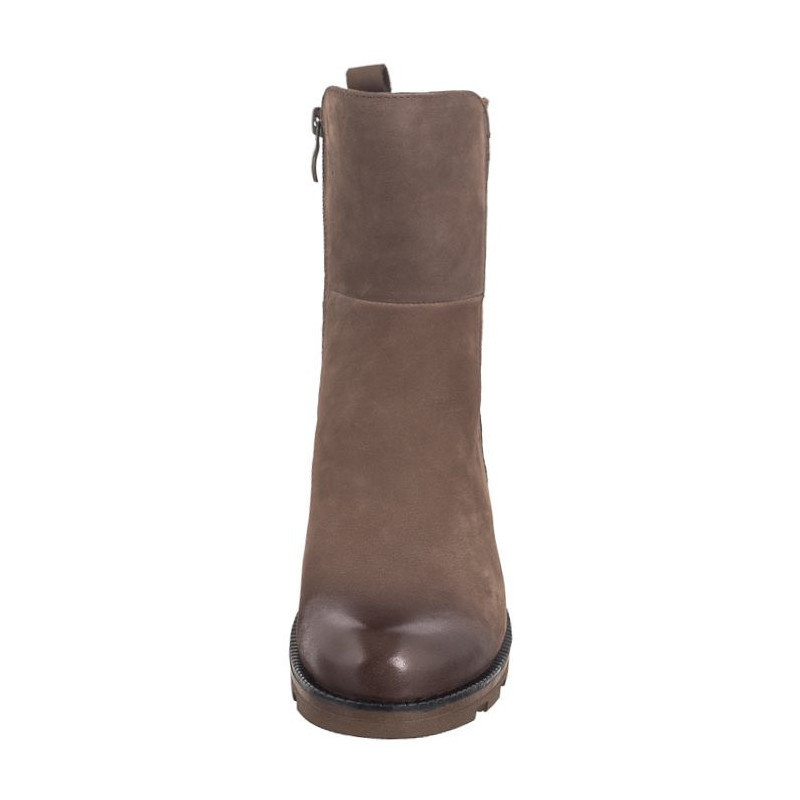 Caprice Brązowe 9-25422-43 334 Taupe Nubuc (CP413-a) batai