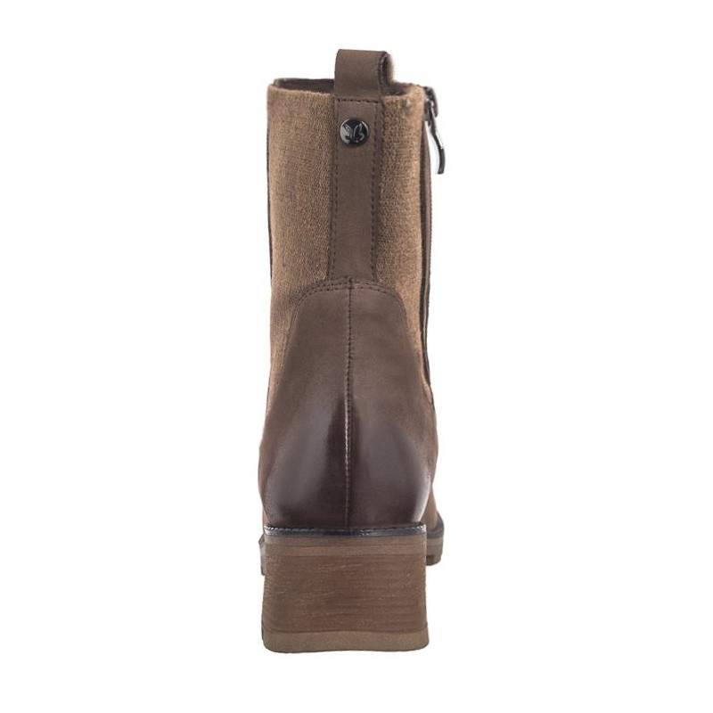 Caprice Brązowe 9-25422-43 334 Taupe Nubuc (CP413-a) batai