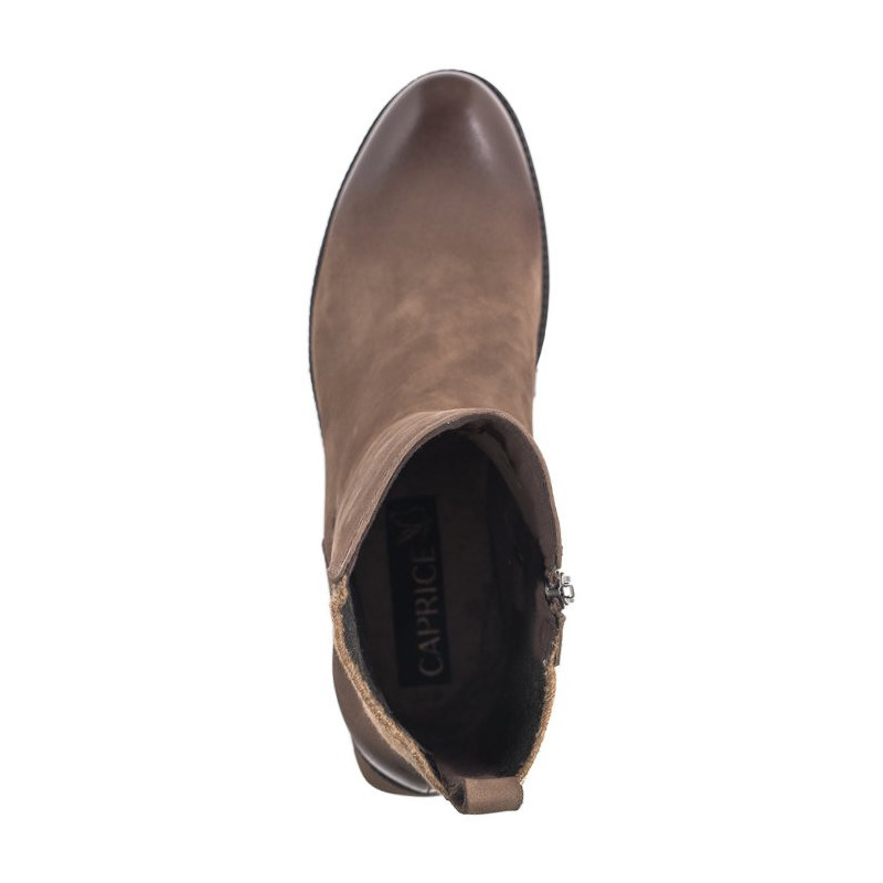 Caprice Brązowe 9-25422-43 334 Taupe Nubuc (CP413-a) batai