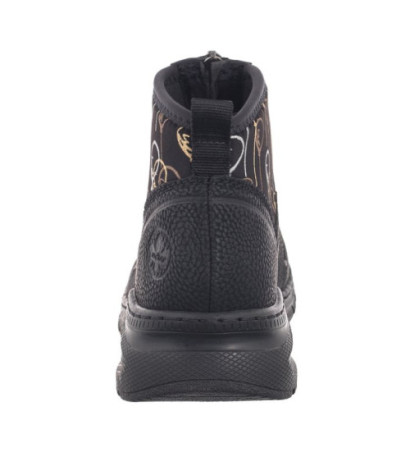 Rieker Czarne M4953-00 Black (RI193-a) batai