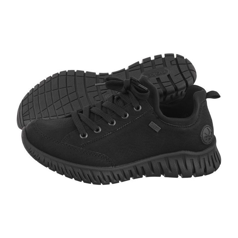Rieker Czarne M5352-00 Black (RI195-a) batai